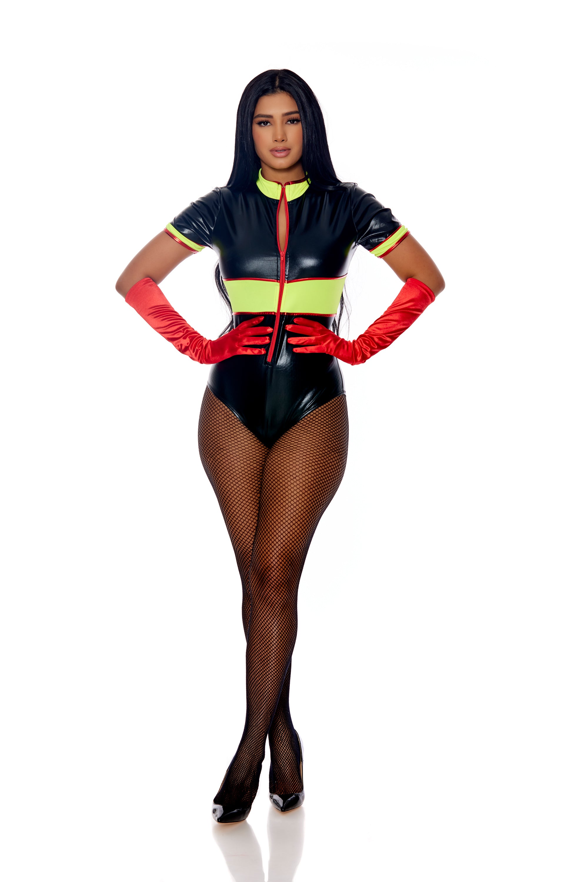 Hot Spot 2-Piece Women's Sexy Firefighter Costume